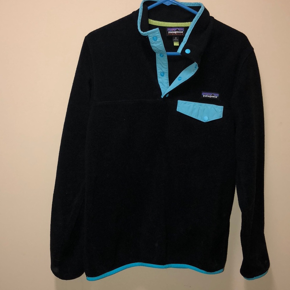 blue and teal patagonia